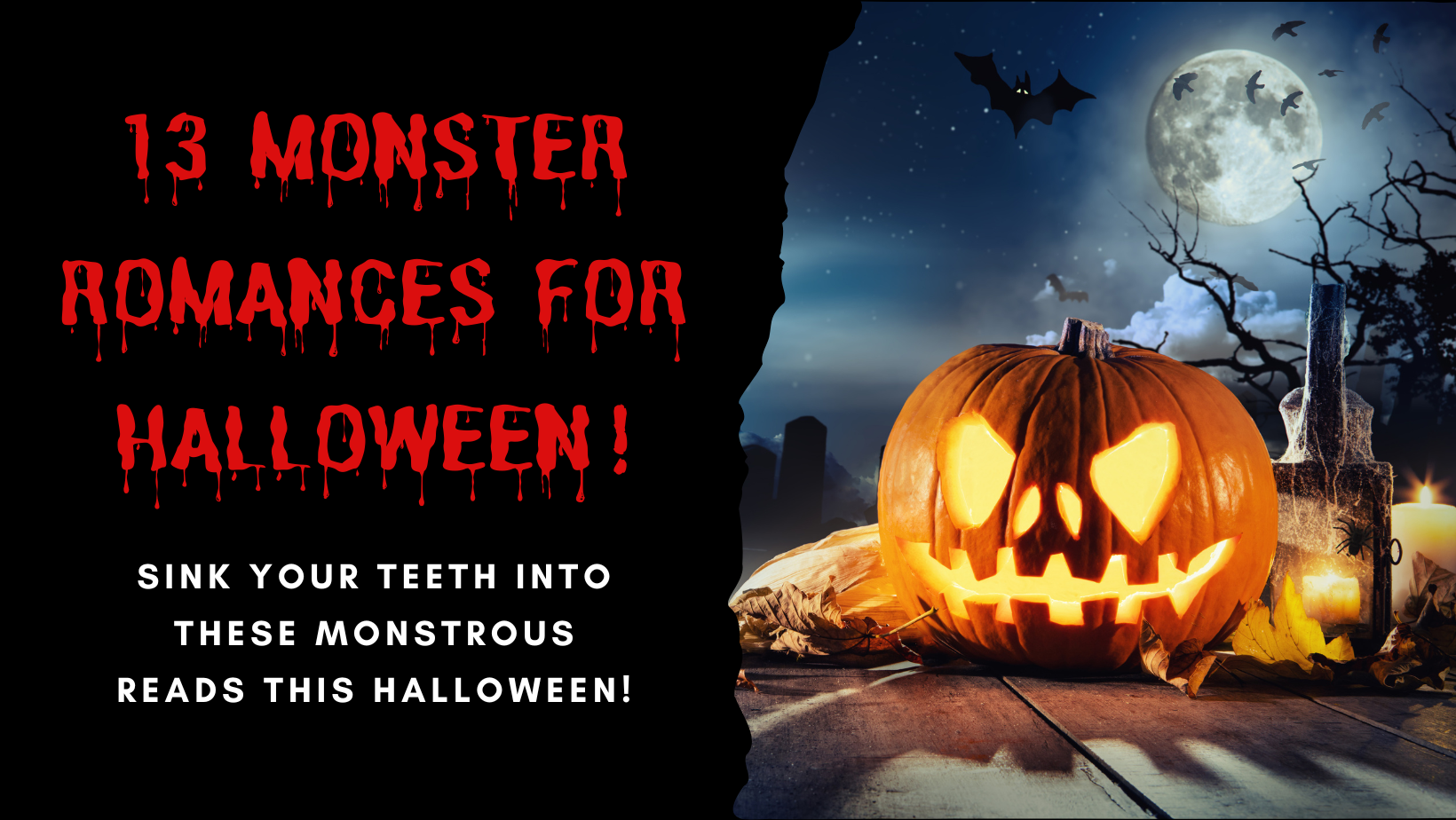 13 Monster Romance Books for Halloween