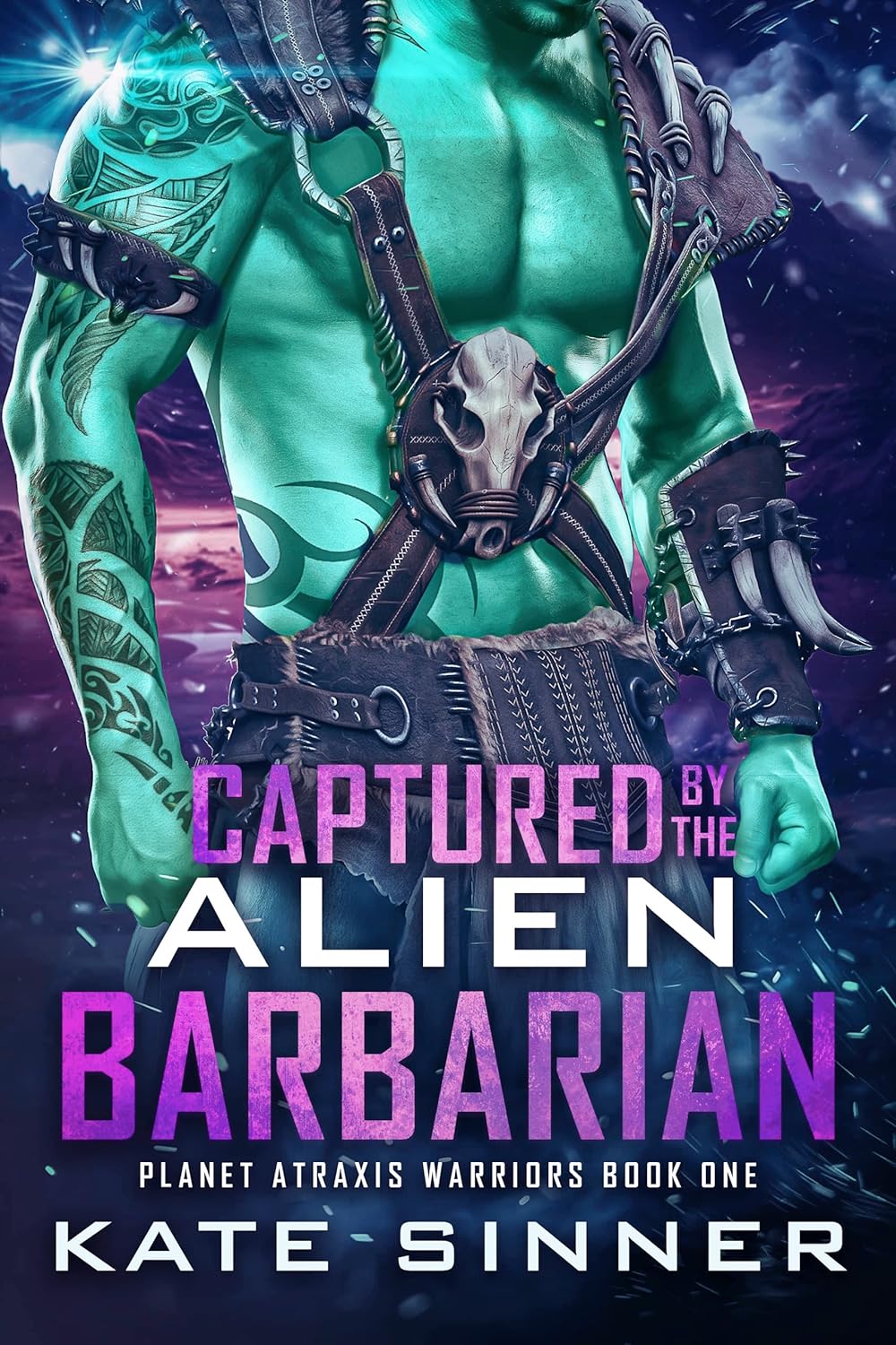 Captured by the Alien Barbarian by Kate Sinner