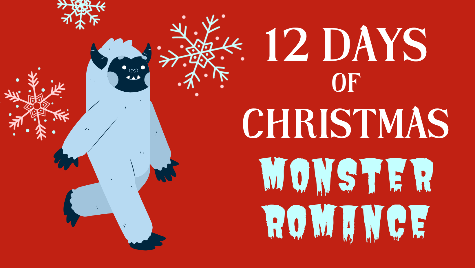 12 Days of Christmas Monster Romance Books